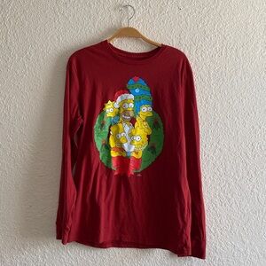 Old Navy The Simpsons Christmas Long sleeve